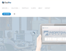 Tablet Screenshot of itoolpro.com